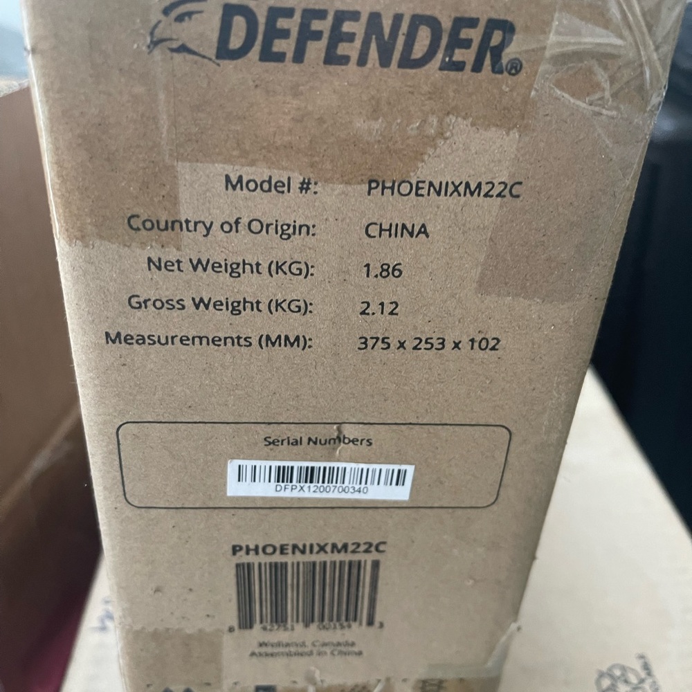 Defender security & monitor system - 2 cameras & monitor & accessors New in box - Picture 7 of 7